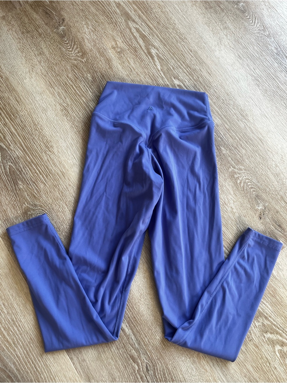 Vitality Purple High-Waist Leggings